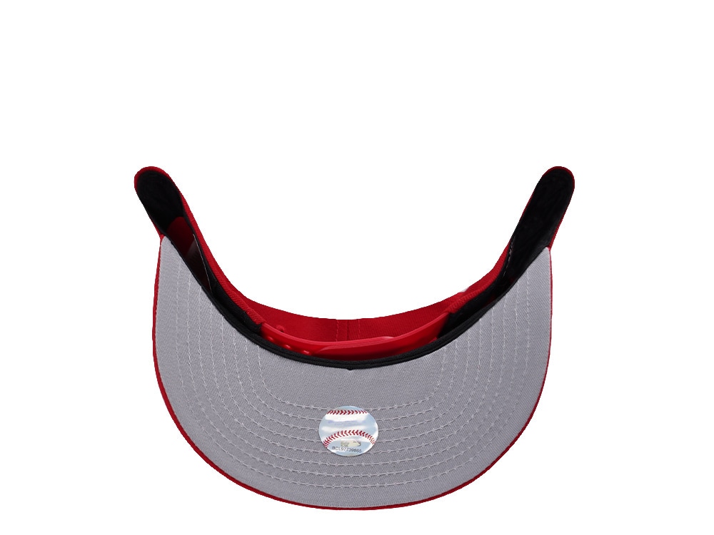 New Era Chicago White Sox Comiskey Park Scarlet Prime Edition 9Fifty A Frame Snapback Cap