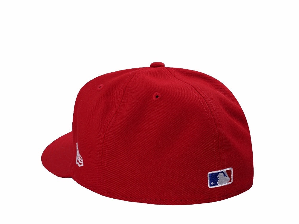 New Era St. Louis Cardinals Scarlet Prime Edition 59Fifty Pre Curved Fitted Cap