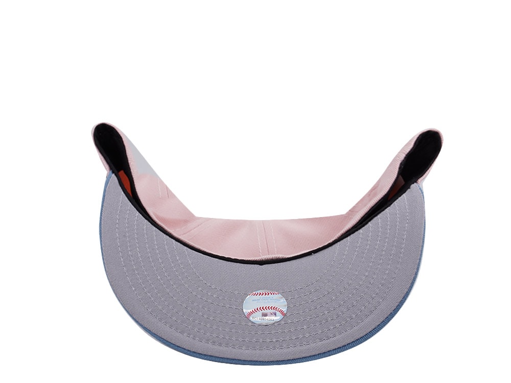 New Era Oakland Athletics Rickey Henderson Pink Rouge Two Tone Edition 59Fifty Fitted Cap