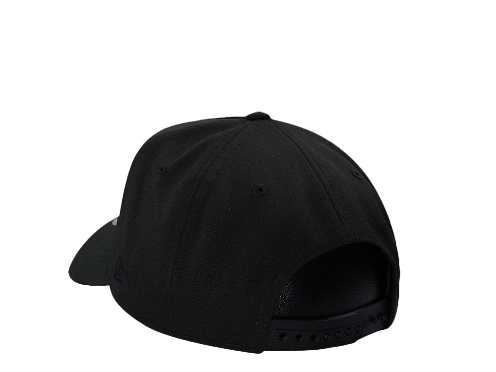 New Era New Era Toronto Blue Jays 30th Anniversary Black Blue 9Forty A Frame Snapback Cap