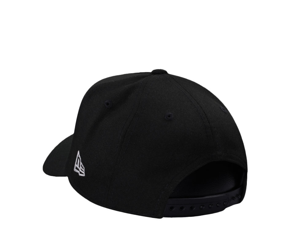 New Era Philadelphia 76ers Black Prime Edition 9Forty A Frame Snapback Cap
