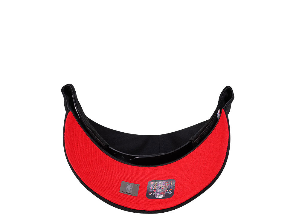 New Era Chicago Bulls Red Pop A Frame Snapback Cap