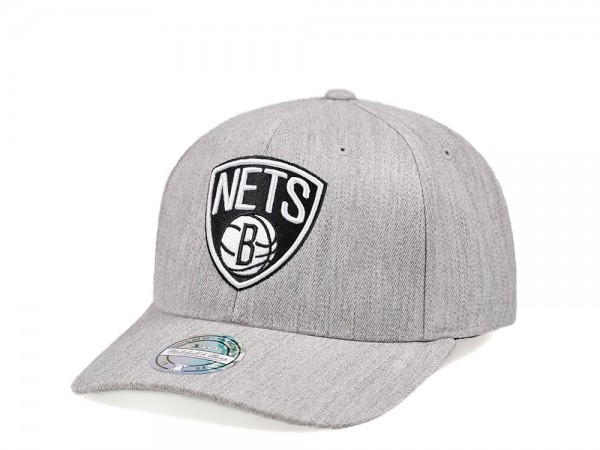 Mitchell & Ness Brooklyn Nets Heather 110 Flex Snapback Cap