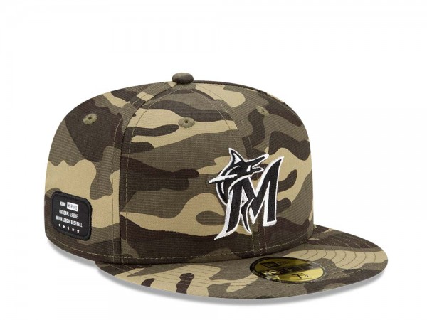 New Era Miami Marlins Armed Forces 21 59Fifty Fitted Cap