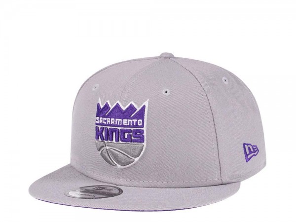 New Era Sacramento Kings Fresh Grey Edition 9Fifty Snapback Cap