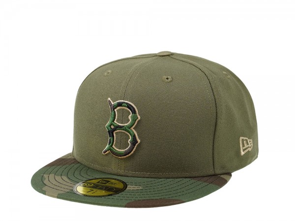 New Era Brooklyn Dodgers Camo Edition 59Fifty Fitted Cap