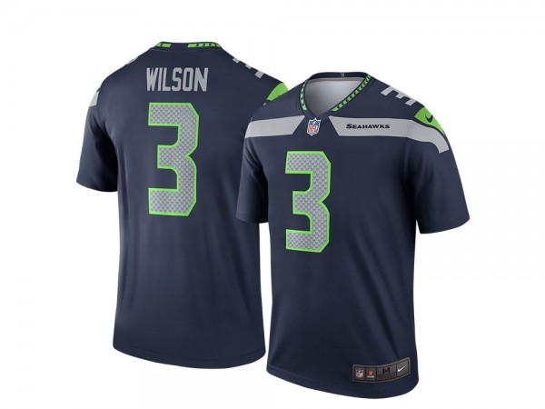 Nike Seattle Seahawks Russell Wilson Home Legend NFL Jersey