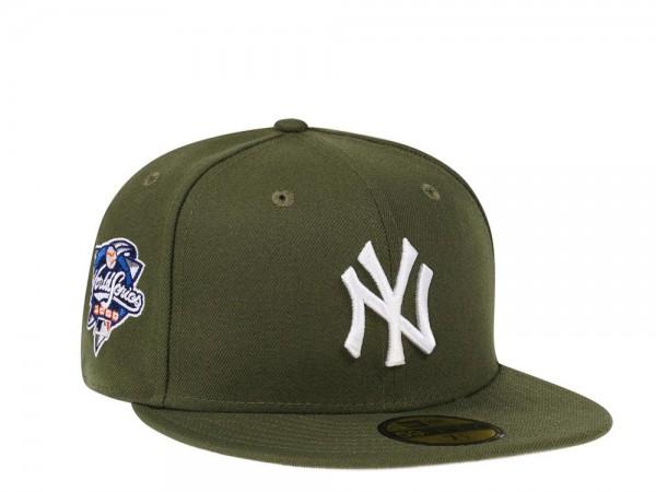 olive green fitted hat