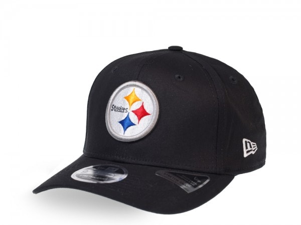New Era Pittsburgh Steelers Black 9Fifty Stretch Snapback Cap