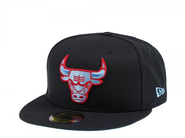 New Era Chicago Bulls Fresh Blue Edition 59Fifty Fitted Cap